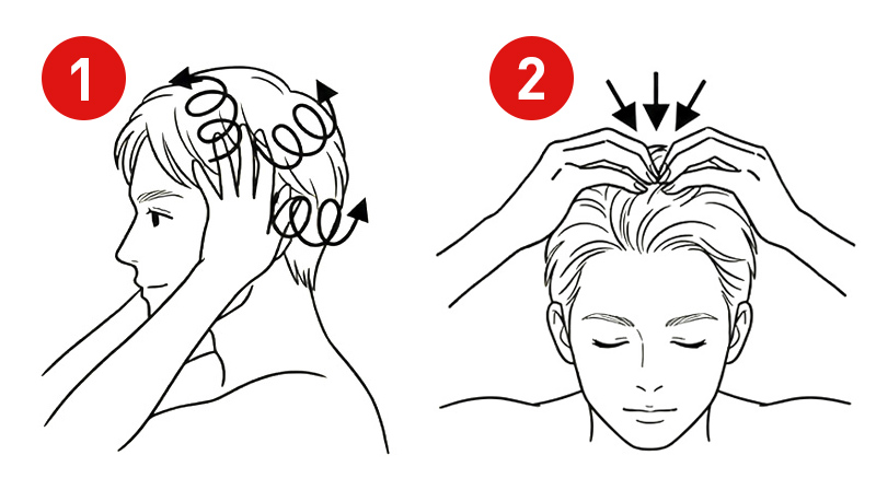 頭皮マッサージ